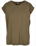 Ladies´ Organic Extended Shoulder Tee - Olive