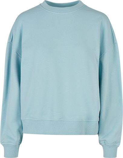 Ladies Oversized Crewneck Sweatshirt - Ocean Blue