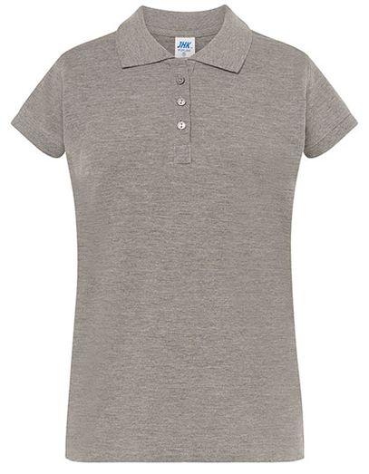 Ladies´ Polo Regular - Grey Melange