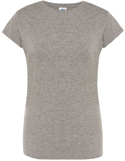 Ladies´ Regular Comfort T-Shirt - Grey Melange