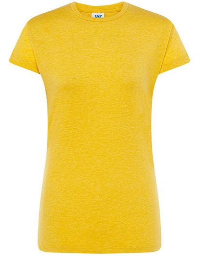 Ladies´ Regular Comfort T-Shirt - Mustard Heather