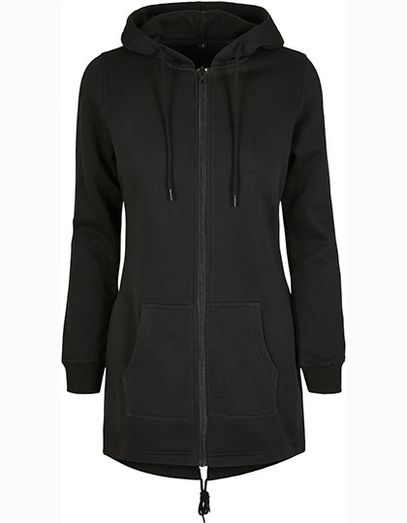 Ladies´ Sweat Parka - Black