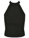 Ladies´ Turtleneck Short Top - Black