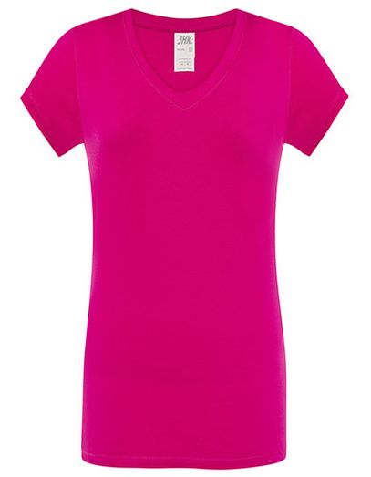 Ladies´ V-Neck Sicilia - Fuchsia