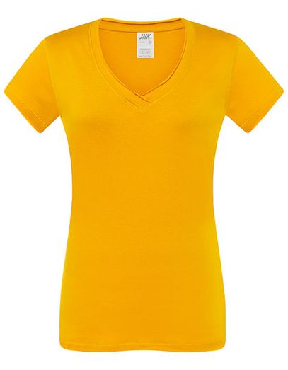 Ladies´ V-Neck Sicilia - Mustard