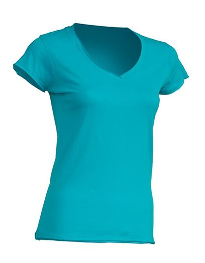 Ladies´ V-Neck Sicilia - Turquoise