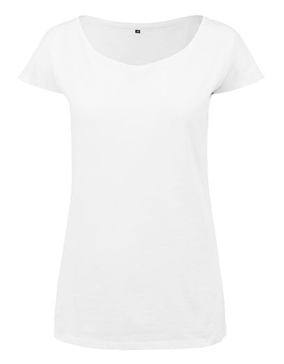 Ladies´ Wideneck Tee - White