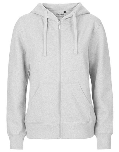 Ladies´ Zip Hoodie - Ash Grey