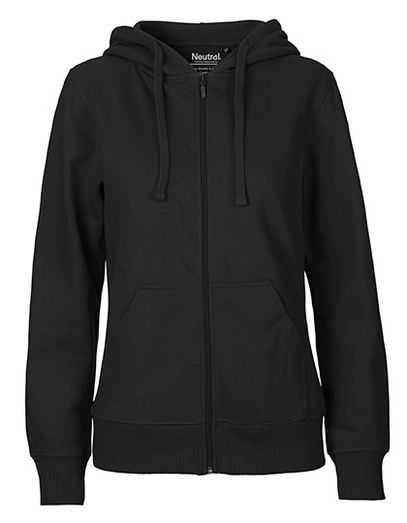 Ladies´ Zip Hoodie - Black