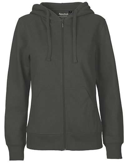 Ladies´ Zip Hoodie - Charcoal