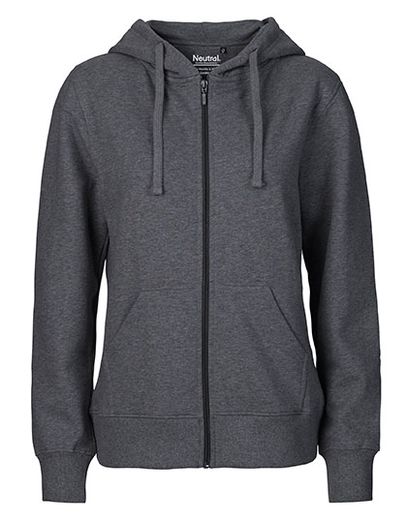 Ladies´ Zip Hoodie - Dark Heather