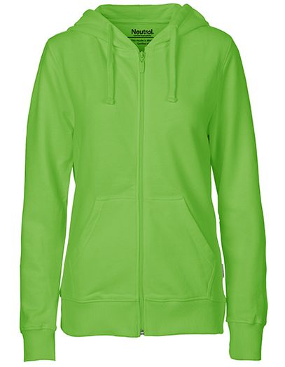 Ladies´ Zip Hoodie - Lime