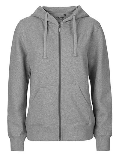 Ladies´ Zip Hoodie - Sport Grey