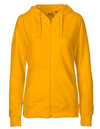 Ladies´ Zip Hoodie - Yellow