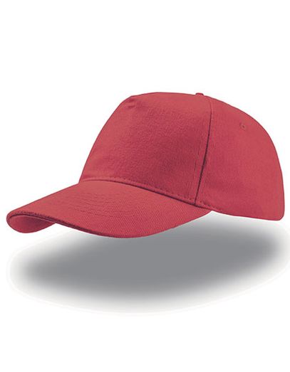 Liberty Five Buckle Cap - Red