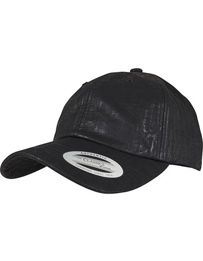 Low Profile Coated Cap - Black