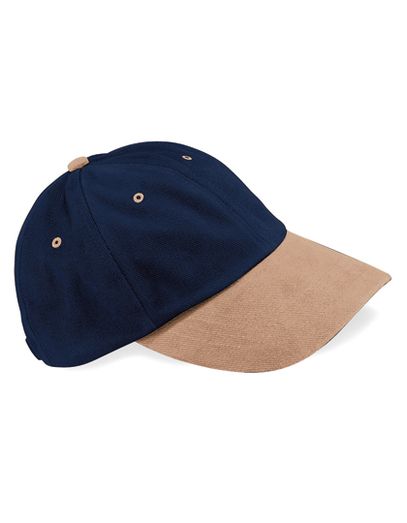 Low Profile Heavy Brushed Cotton Cap - French Navy