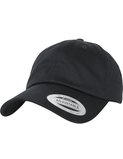 Low Profile Organic Cotton Cap - Black