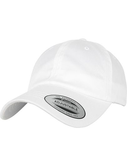 Low Profile Organic Cotton Cap - White