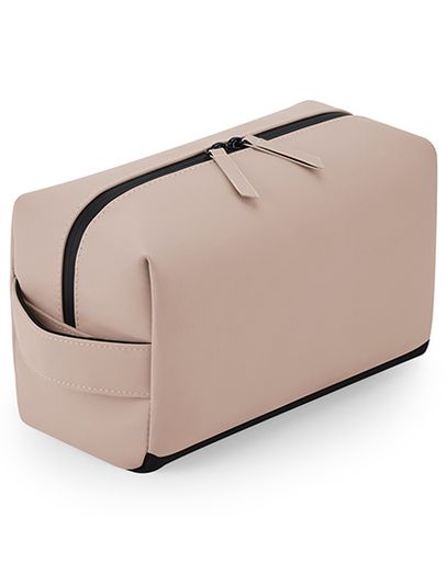 Matte PU Toiletry/ Accessory Case - Nude Pink