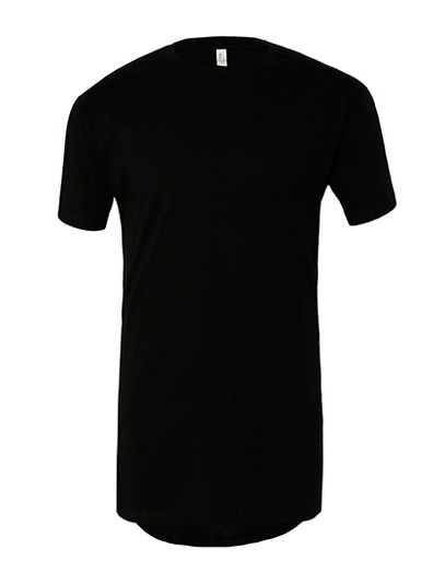 Men´s Long Body Urban Tee - Black