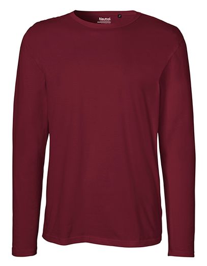 Men´s Long Sleeve T-Shirt - Bordeaux