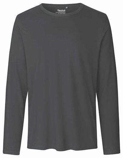 Men´s Long Sleeve T-Shirt - Charcoal