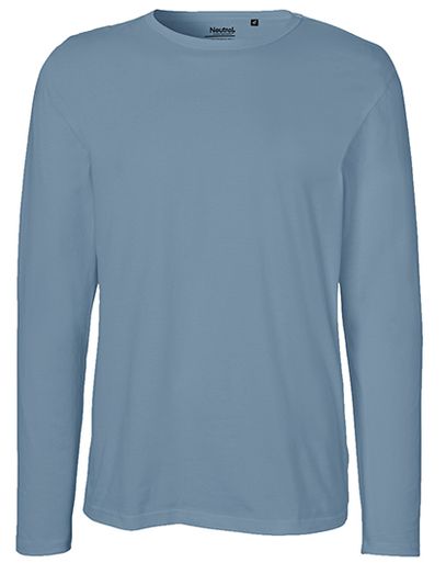 Men´s Long Sleeve T-Shirt - Dusty Indigo