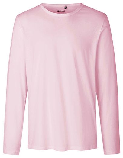 Men´s Long Sleeve T-Shirt - Light Pink