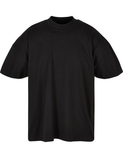 Men´s Oversized Mock Neck Tee - Black