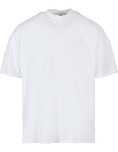 Men´s Oversized Mock Neck Tee - White