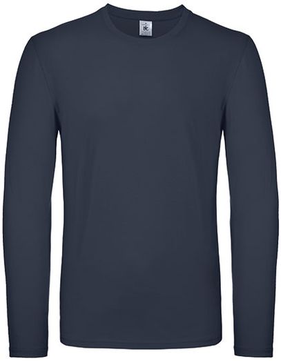 Men´s T-Shirt #E150 Long Sleeve - Navy