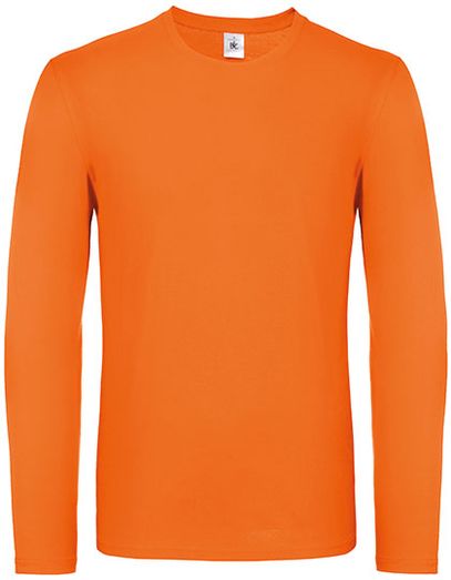 Men´s T-Shirt #E150 Long Sleeve - Orange