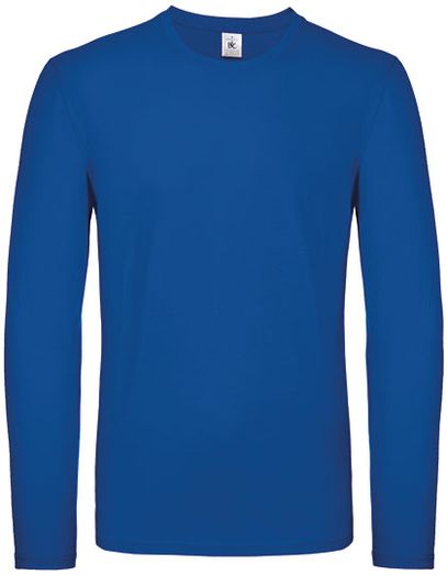 Men´s T-Shirt #E150 Long Sleeve - Royal Blue