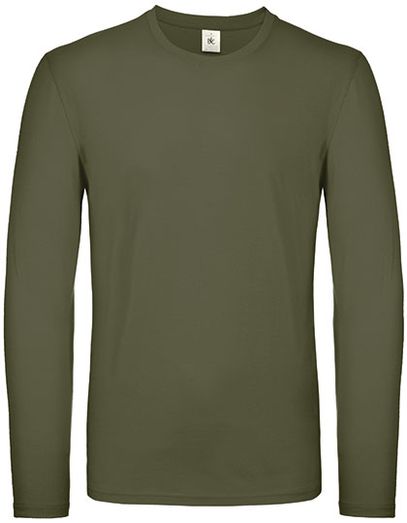 Men´s T-Shirt #E150 Long Sleeve - Urban Khaki