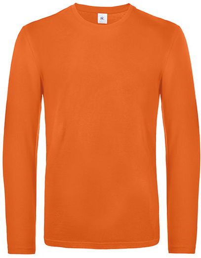 Men´s T-Shirt #E190 Long Sleeve - Urban Orange