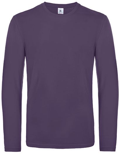 Men´s T-Shirt #E190 Long Sleeve - Urban Purple