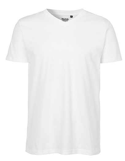 Men´s V-Neck T-Shirt - White