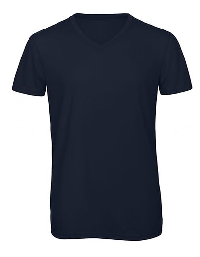 Men´s V-Neck Triblend T-Shirt - Navy