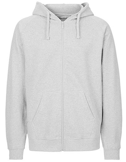 Men´s Zip Hoodie - Ash Grey