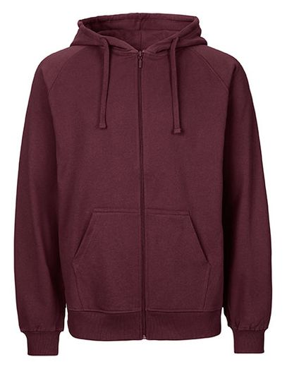 Men´s Zip Hoodie - Bordeaux