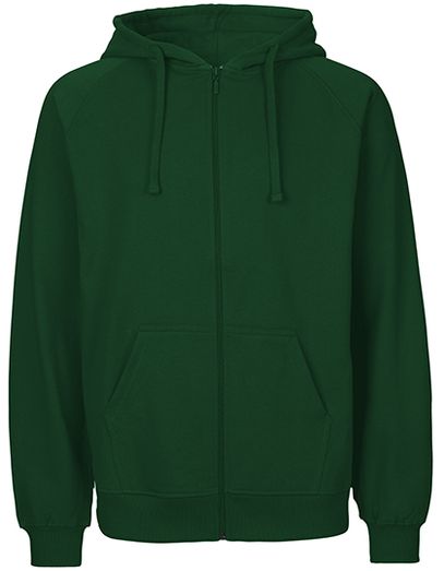 Men´s Zip Hoodie - Bottle Green