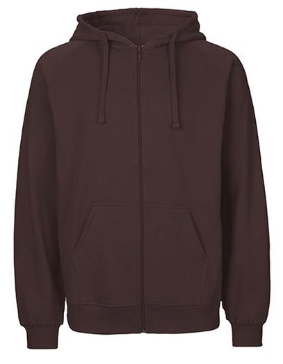 Men´s Zip Hoodie - Brown