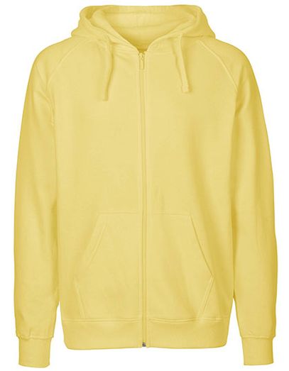 Men´s Zip Hoodie - Dusty Yellow