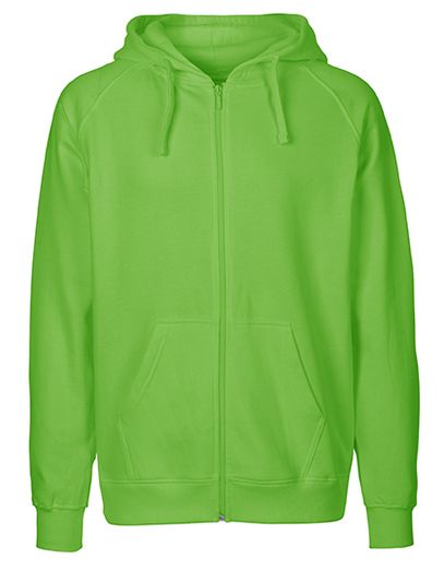 Men´s Zip Hoodie - Lime