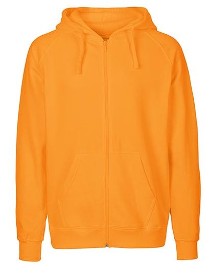 Men´s Zip Hoodie - Okay Orange