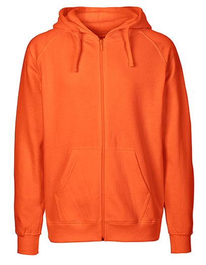 Men´s Zip Hoodie - Orange