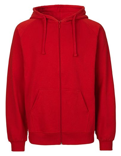 Men´s Zip Hoodie - Red