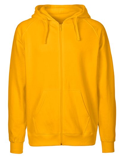 Men´s Zip Hoodie - Yellow