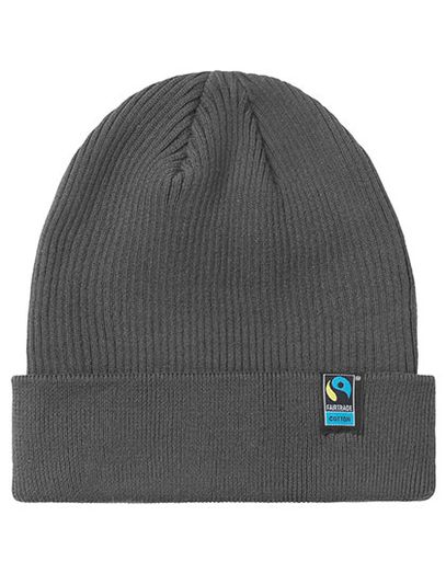 Mixed Knit Beanie - Charcoal